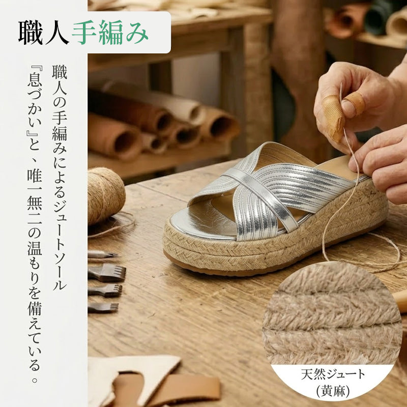 ファッショナブルなレトロ・チャンキーソールサンダル