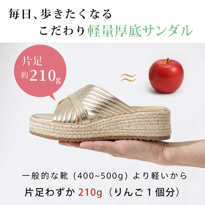 ファッショナブルなレトロ・チャンキーソールサンダル