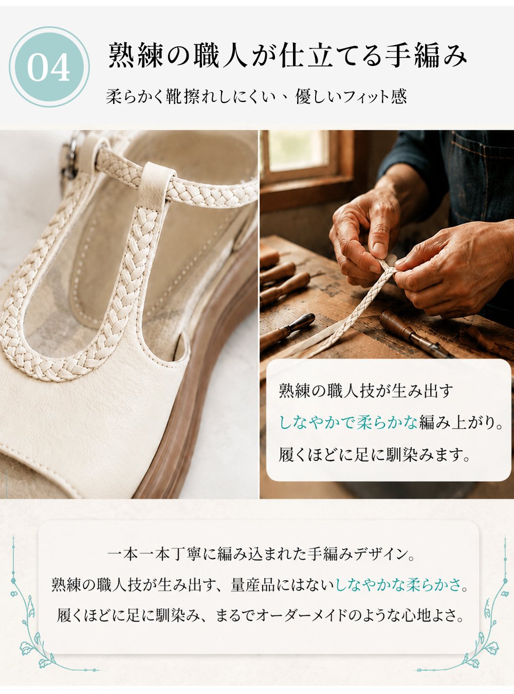 レトロなオープントゥ・ローファーサンダル。