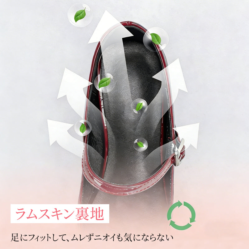 痛くない通勤パンプス｜羊革ポインテッドトゥ 5cmヒール 疲れにくい