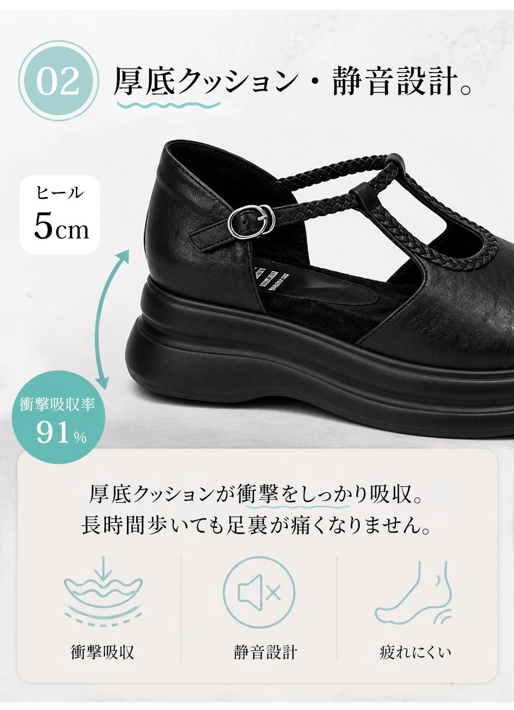 レトロなオープントゥ・ローファーサンダル。