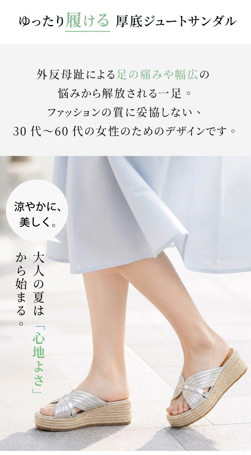 ファッショナブルなレトロ・チャンキーソールサンダル